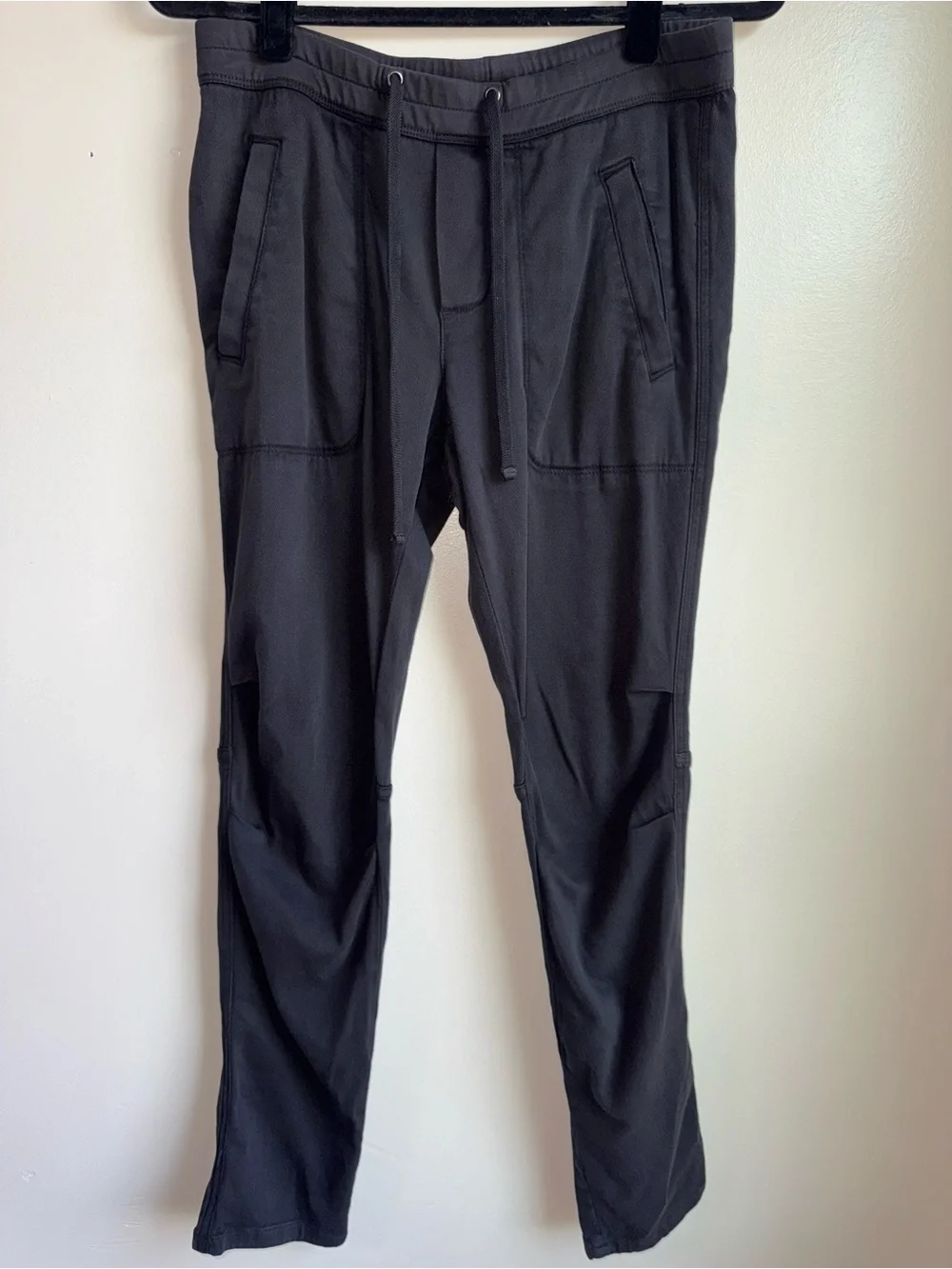 James Perse Standard Dark Gray Utility Cargo Jogger Pants Size 1